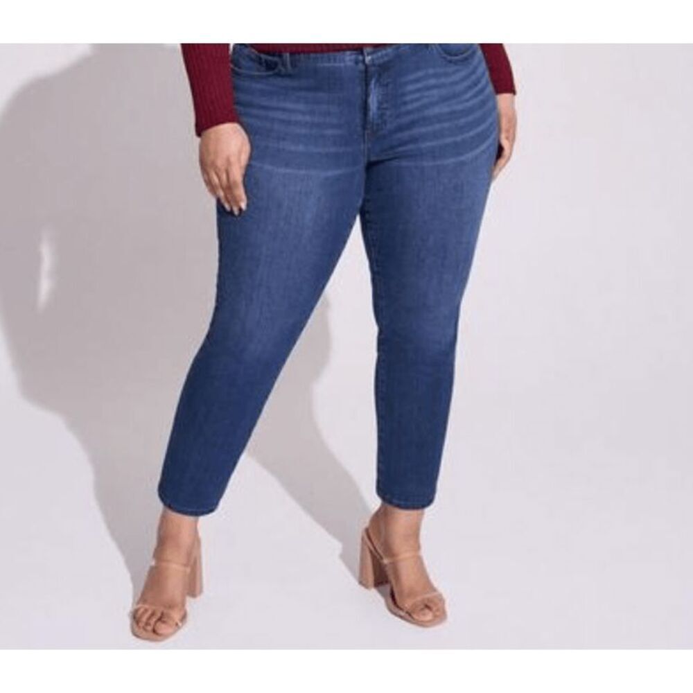 Torrid Skinny Ankle Premium Mid Rise Jean